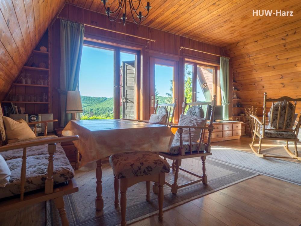Finnhuette Am Kapitelsberg Wernigerode Exteriér fotografie