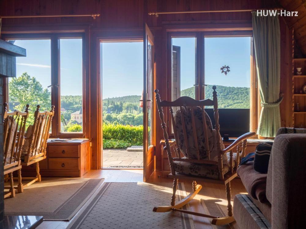 Finnhuette Am Kapitelsberg Wernigerode Exteriér fotografie
